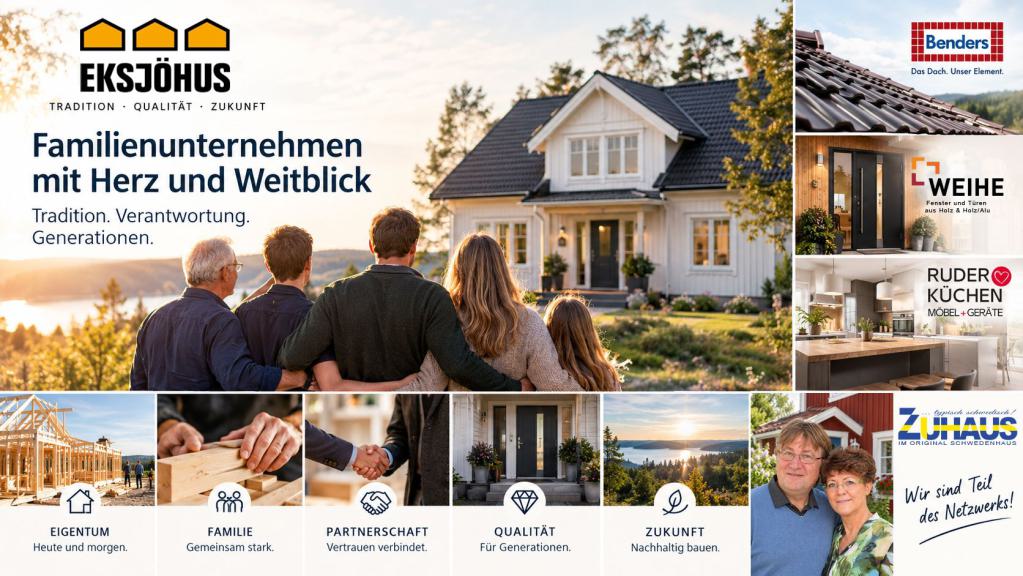 Vorstellung mehrerer Familienunternehmen im Zusammenhang mit EKSJÖHUS