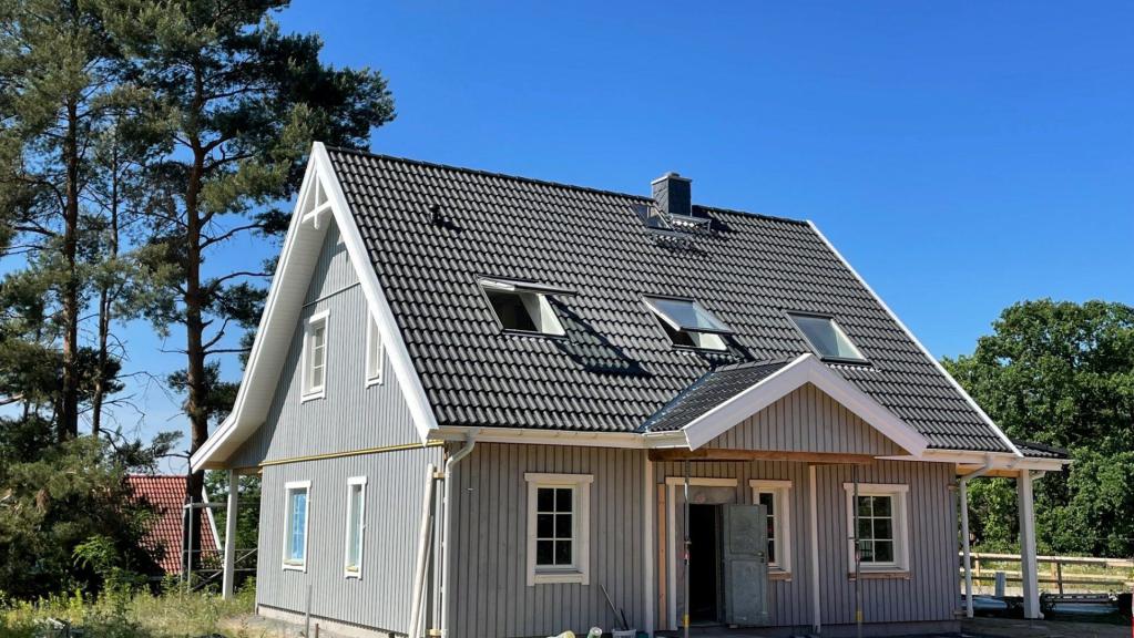 schwedisches Holzhaus