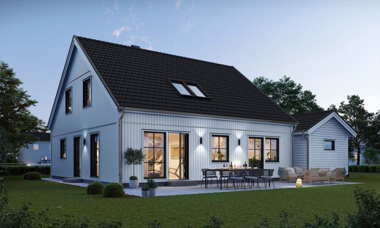 schwedisches Holzhaus