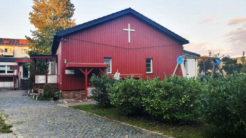 schwedisches Holzhaus - Kirche