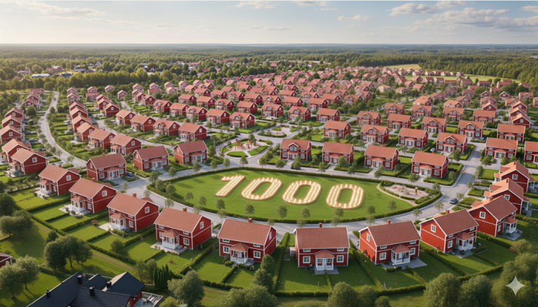 1000 Häuser in Deutschland und Österreich