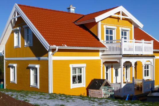 schwedisches Holzhaus