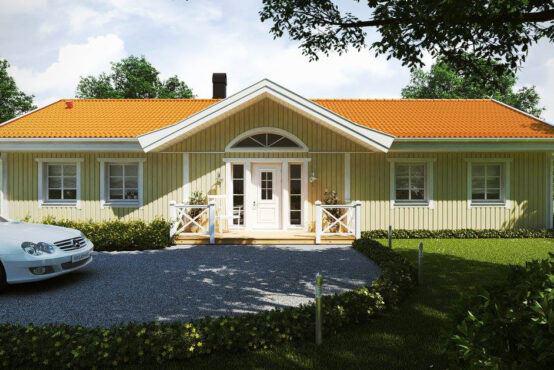 schwedisches Holzhaus