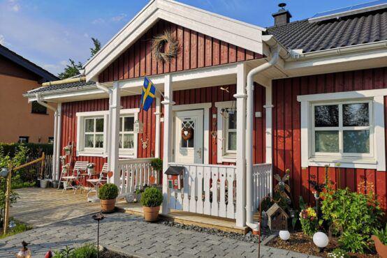 schwedisches Holzhaus