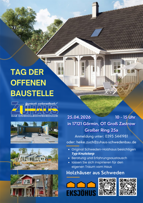 Tag der offenen Baustelle am 25.04.2026